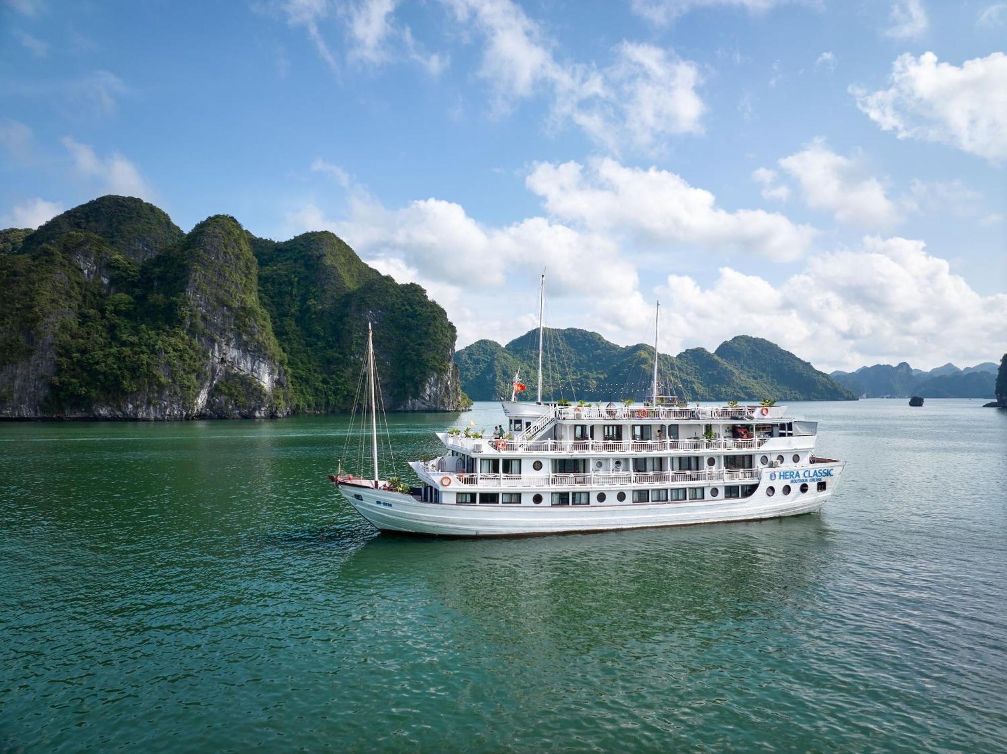 Hera Boutique Cruise Ha Long Bay Экстерьер фото